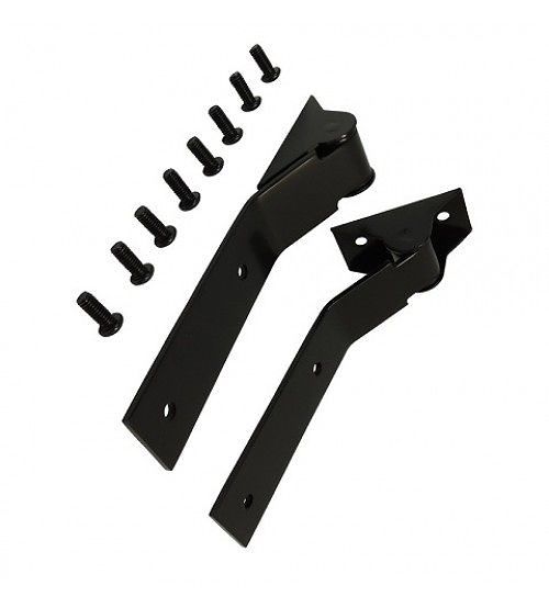 סט צירים שחור לדלת אחורית סופה + YJ