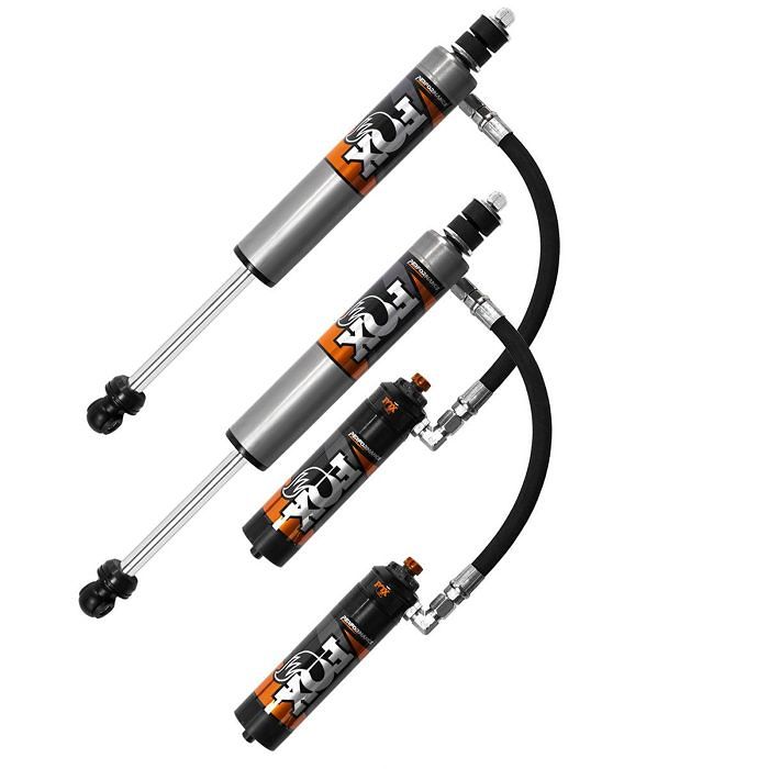 זוג בולמי זעזועים קדמי רנגלר JK להגבהה2.5''-4 FOX ElitE 2.5  עם מיכל מתכוונן
