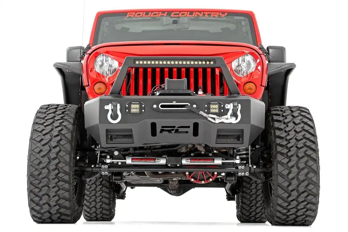 תמונה נוספת של קיט בולם הגה כפול רנגלר JK של ROUGH COUNTRY