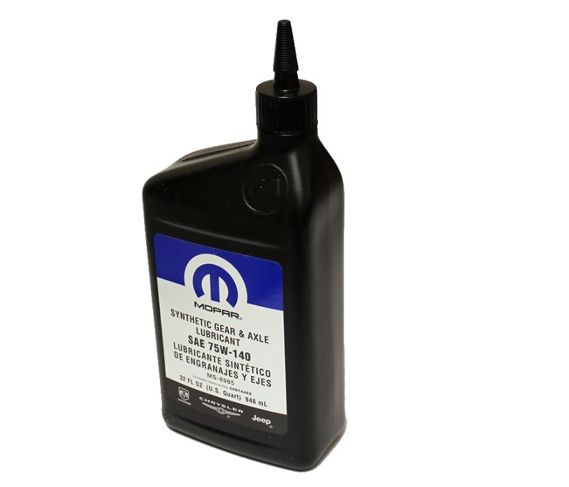 תמונה נוספת של מיכל שמן דיפרנציאל 75W140 מקורי MOPAR תכולה 1 ליטר