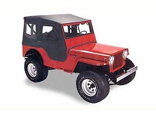 תמונה נוספת של כיסוי טייגרטופ ג'יפ CJ-2A CJ-3A