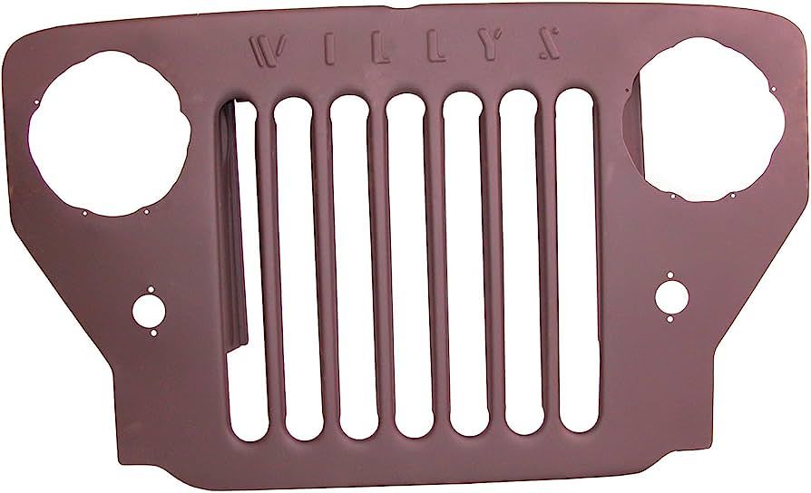 תמונה נוספת של גריל ג'יפ CJ3B עם לוגו ויליס