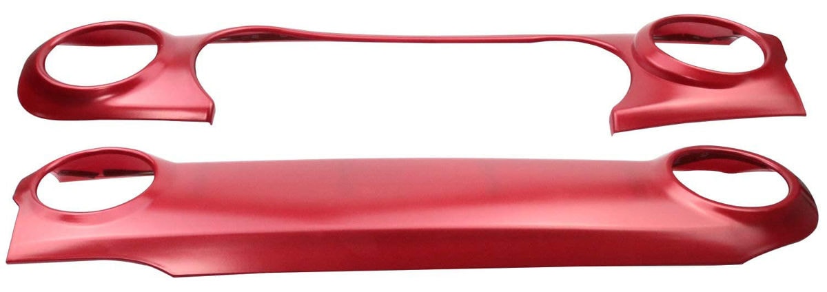 תמונה נוספת של סט קישוט אדום מט לדשבורד רנגלר JL