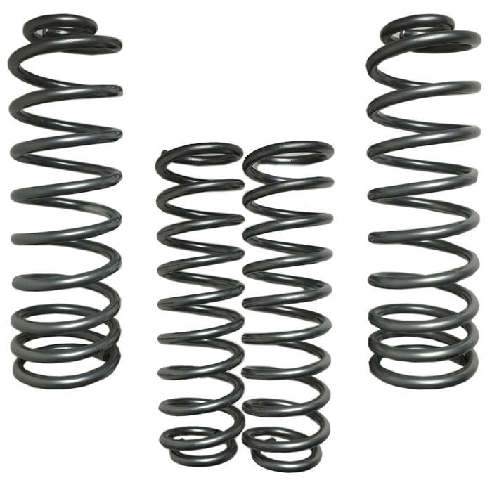 סט קפיצים קדמי + אחורי JKS DUAL RATE רנגלר JK עם 2 דלתות 2.5''