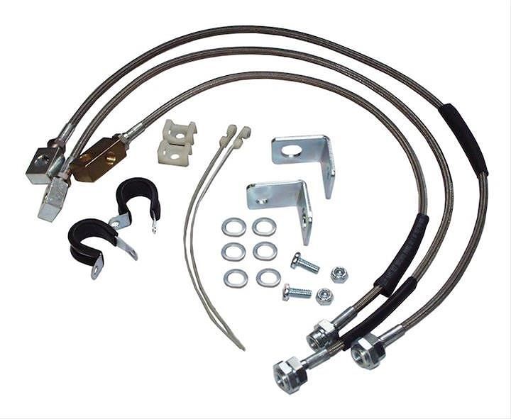 סט צינורות בלם לסופה+YJ+XJ+ZJ עם הגבהה