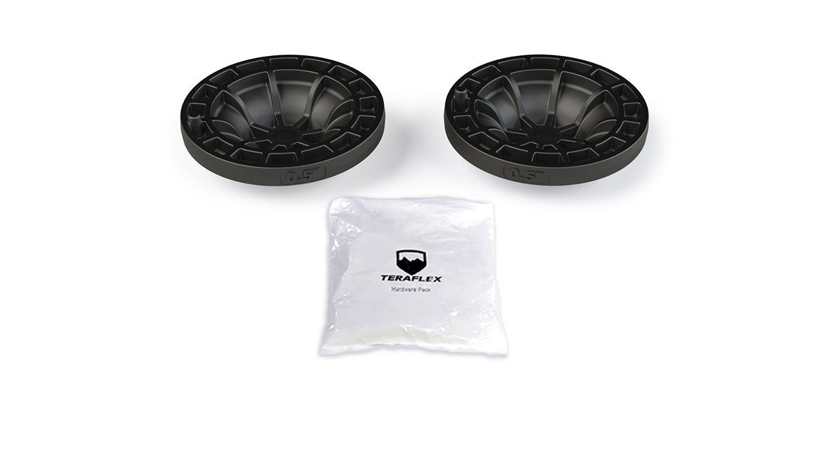 תמונה 2 של ספייסר למהלך מתלה/איזון 1.50'' אחורי רנגלר JL