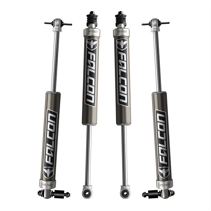 סט בולמים FALCON סדרה 2.1 מונוטיוב לJK עם 4 דלתות להגבהה 3-3.5''