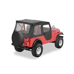 תמונה 2 של כיסוי טייגרטופ שחור CJ5