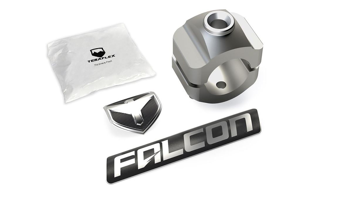 תמונה 2 של מתאם לבולם הגה EF NEXUS FALCON מתאים לתפוחי הגה עם צינור 1''-1.5''JK+JL